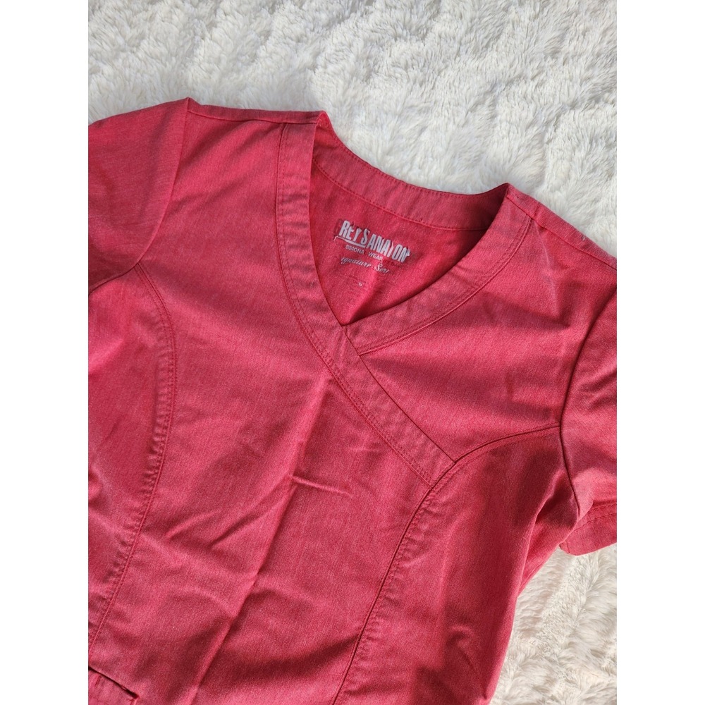 Grey's Anatomy Signature Series Scrub‎ Top Womens XS